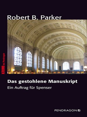 cover image of Das gestohlene Manuskript